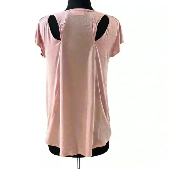 Anthropologie Deletta V-Neck High Low Blouse Size MP - Picture 3 of 4